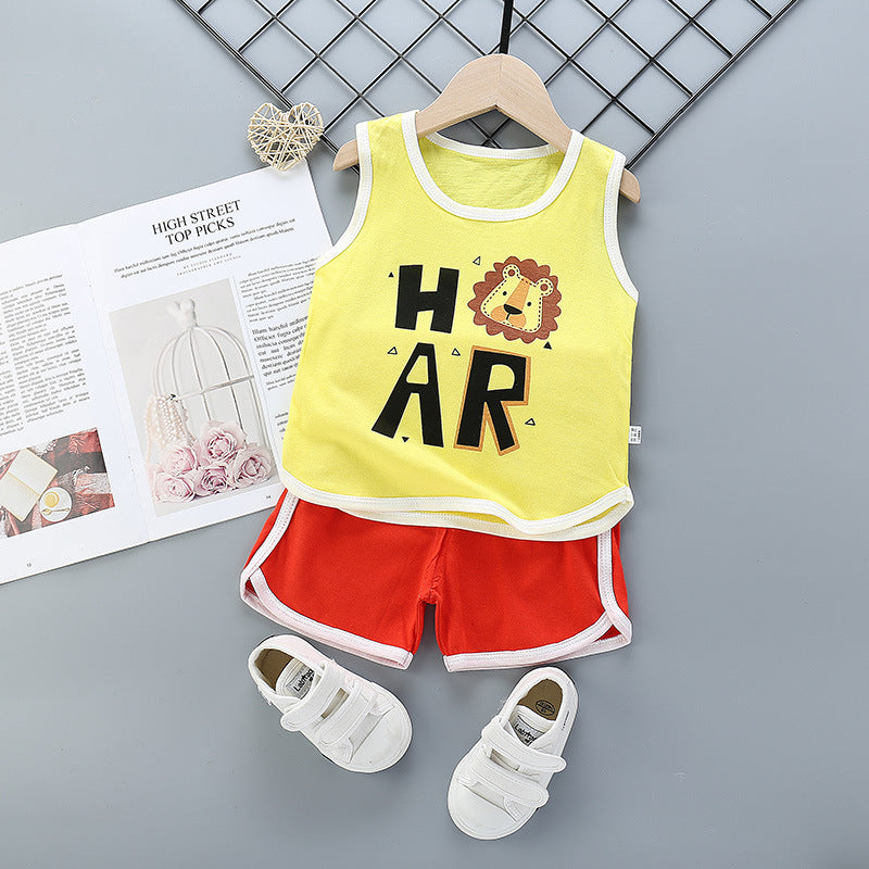 Mädchen Sport-Set aus 100 % Baumwolle – Lässiges & Trendiges Design für Kinder