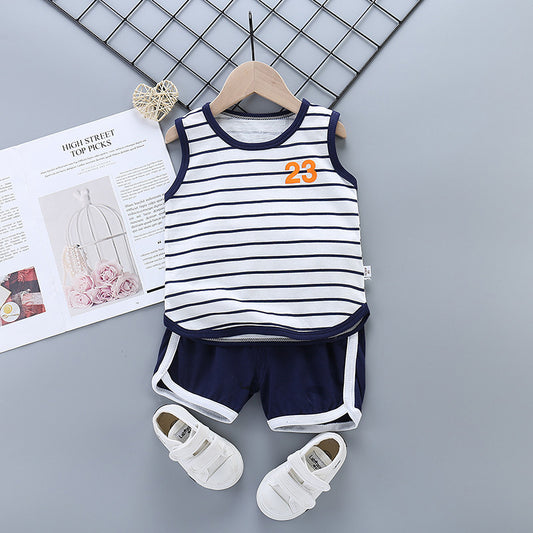 Mädchen Sport-Set aus 100 % Baumwolle – Lässiges & Trendiges Design für Kinder