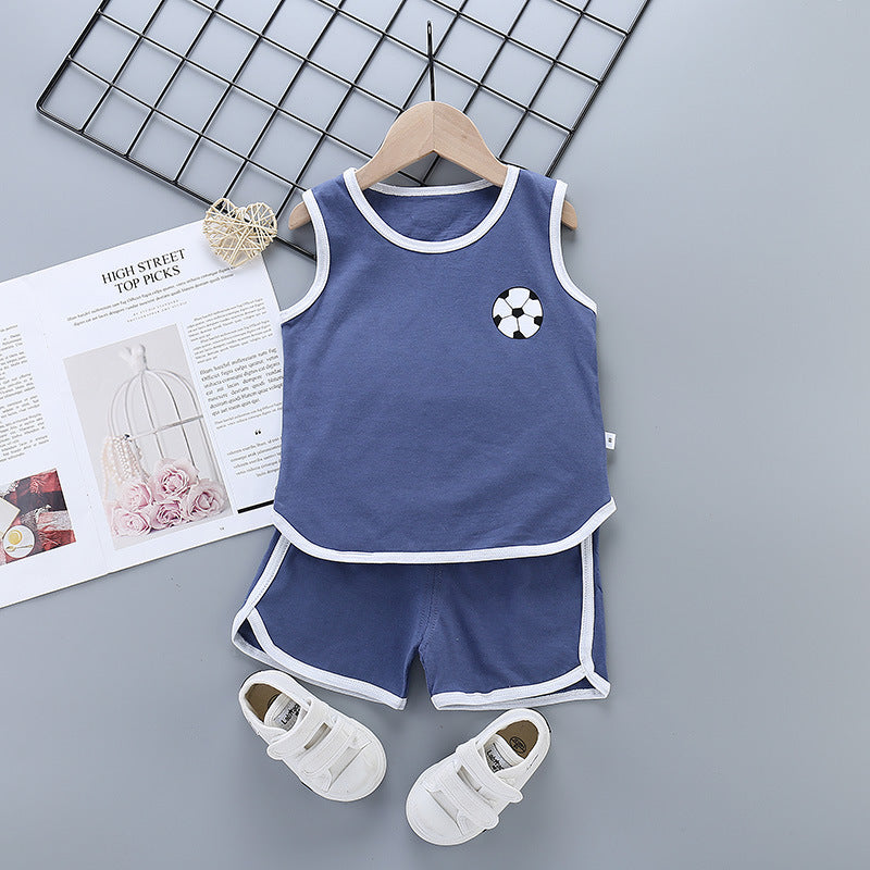 Mädchen Sport-Set aus 100 % Baumwolle – Lässiges & Trendiges Design für Kinder