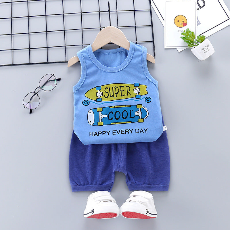 Mädchen Sport-Set aus 100 % Baumwolle – Lässiges & Trendiges Design für Kinder