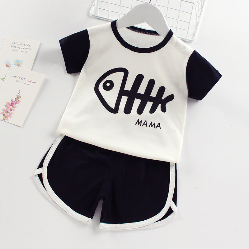 Stylisches Kinder Outfit für den Sommer – Weste und Shorts